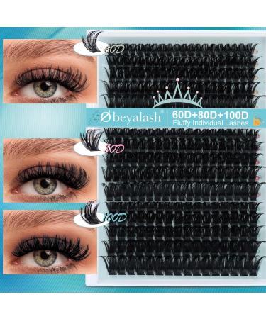 Obeyalash Fluffy Lash Clusters 60D 80D 100D - Premium Quality for Stunning Eyes | International Shipping Available - Buy Online on GoSupps.com