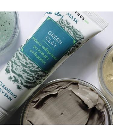 Corrres Green Clay Deep Cleansing Mask | Vegan & Dermatologically Tested | Ideal for Oily Skin | 18 ml - Buy Online on GoSupps.com