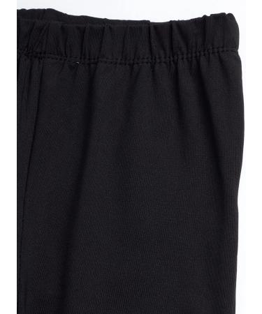 DKNY Girls' 2-Piece Fleece Pullover Sweatshirt & Stretch Leggings Set, Black/White - Size 7 - Buy Online on GoSupps.com