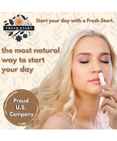 Fresh Start Nasal Stick (5 Pack) | Premium Nasal Inhalers for Better Breathing and Focus | 100% Pure with Essential Oils | (Lemon Rose Orange Peppermint Lavender) - Buy Online on GoSupps.com