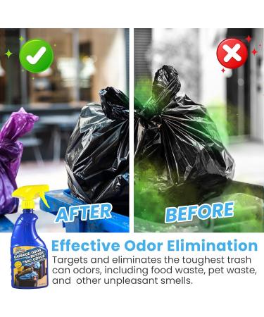 Outdoor Trash Can Odor Eliminator Spray - Freshen and Control Garbage Bin Smells with Ease (500 ml / 16.9 oz) 1 count (Pack of 1) - Buy Online on GoSupps.com
