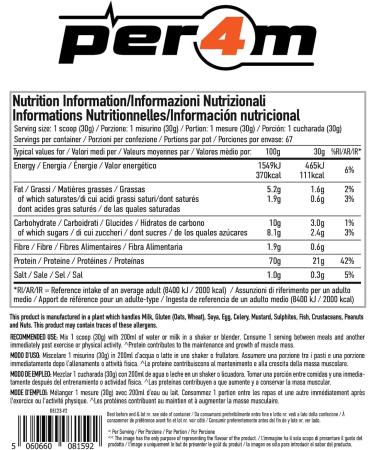 Per4m Whey Protein 900g Neapolitan Ice Cream - Buy Online on GoSupps.com