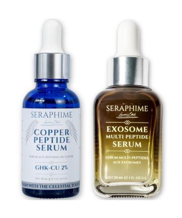 Seraphime Glow & Firm Duo Copper Peptide Serum + Exosome Serum