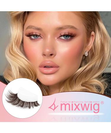 Buy Brown Lash Clusters Fluffy Eyelash Extensions 192pcs Wispy Cat Eye Lashes Left & Right Individual Lashes | International Shipping Available - Buy Online on GoSupps.com