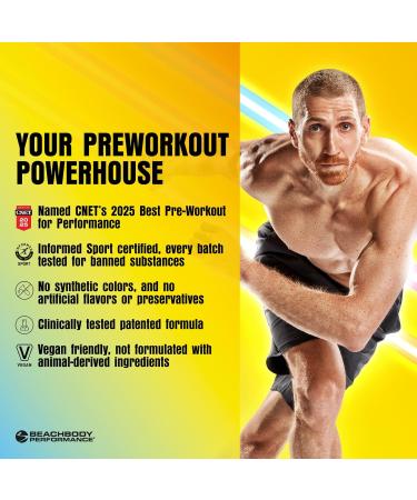 BODi Energize Pre Workout Powder - Beta-Alanine Quercetin & Low-Dose Caffeine Formula for Enhanced Energy & Focus Increase Energy & Endurance Supplement Mixed Berry 40 Servings Mixed Berry 9.16 Ounce (Pack of 1) - Buy Online on GoSupps.com