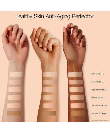 Neutrogena Healthy Skin Anti-Aging Perfector SPF 20 Tinted Moisturizer - 40 Neutral to Tan - 1 fl. oz - Buy Online on GoSupps.com