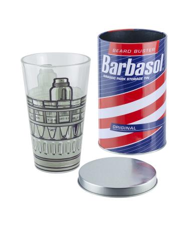 Paladone PP9732JP JURASSIC PARK - Barbasol - Glass in a metal box - 400 ml