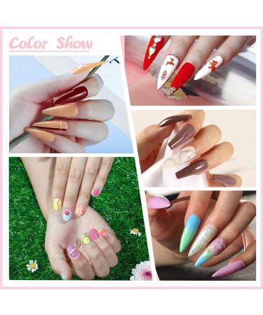 20pcs Gel Nail Polish Kit with 24W Nail Dryer Lamp - Professional Gel Manicure Set for Women and Girls - Buy Online on GoSupps.com