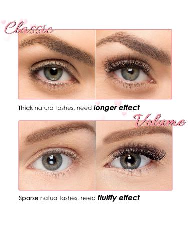 LANKIZ Individual Eyelash Extensions 15-20mm Classic 0.2mm DD Curl | Volume Lash Extensions - Buy Online on GoSupps.com