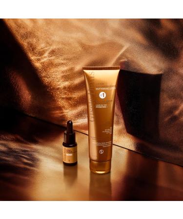 GIS LE DENIS - Pack Autobronzant Gouttes Autobronzantes Visage 15 ml + Lait Autobronzant Corps 150 ml Bronzage Progressif avec DHA rythrulose Acide Hyaluronique et Arginine Formule Vegan - Buy Online on GoSupps.com