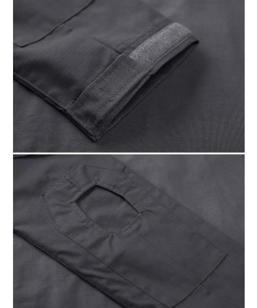 TACVASEN Men's Military Slim Fit Pullover Long Sleeve 1/4 Zip T-Shirt - Dark Gray, XL - Buy Online on GoSupps.com