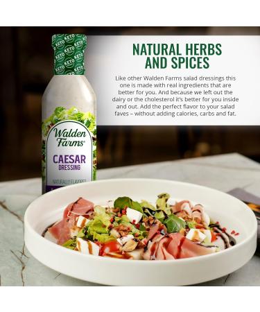 Walden Farms 355ml Caesar Salad Dressing - Buy Online Now - Buy Online on GoSupps.com