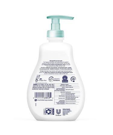 Dove Baby Sensitive Skin Care Hypoallergenic Wash - Fragrance Free 13 fl oz - Buy Online on GoSupps.com