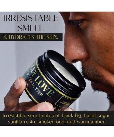 Cologne Body Butter for Men & Philly Love Sensual Scent Roller - Infused Shea Butter & Avocado Butter w/Black Fig, Vanilla Resin & Warm Amber All-Day Fragrance, Moisturizing Vitamin E Formula 4oz (1) - Buy Online on GoSupps.com