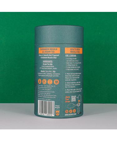 Cardamom Masala & Assam Tea Kit for 15 Cups | Authentic Masala Chai Blend - Buy Online on GoSupps.com