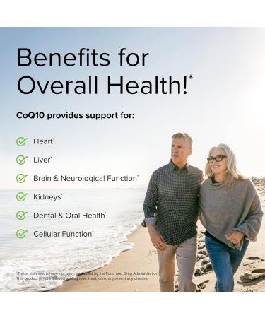 Terry Naturally CoQ10 Chewables 100 mg - 30 Tablets | 8X Absorption | Antioxidant for Cellular Energy Heart & Brain Health - Buy Internationally - Buy Online on GoSupps.com
