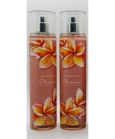 Bath and Body Works (2) Plumeria Fine Fragrance Mists-8 oz. Bottles - Buy Online on GoSupps.com