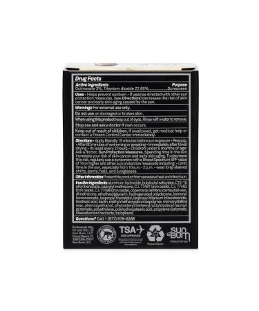 Sun Bum Signature SPF 50 Tinted Sunscreen Face Stick | Vegan Reef Compliant & Broad Spectrum UVA/UVB Protection | .45 oz - Shop Internationally - Buy Online on GoSupps.com