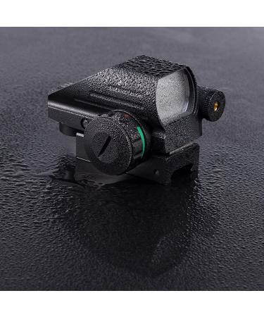 Hiram 1x22x33 Holographic Reflex Scope Sight | 4 Reticles Red/Green Dot & Red Laser - Buy Online on GoSupps.com