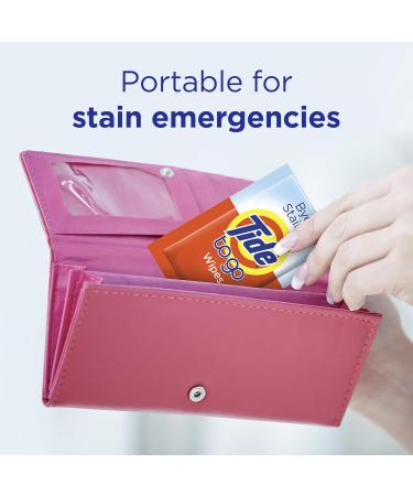 Tide To Go Stain Remover Wipes - Instant Laundry Travel Stain & Spot Remover Unscented 3 Pack (30 Wipes) - Perfect for On-the-Go - Buy Online on GoSupps.com