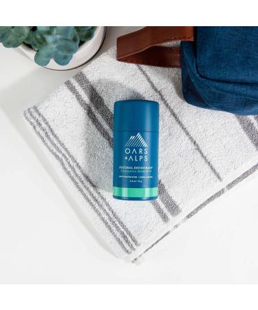 Oars + Alps Aluminum Free Deodorant for Men and Women Dermatologist Tested and Made with Clean Ingredients Vegan Eucalyptus Spearmint 1 Pack 2.6 Oz 1ct - Eucalyptus Spearmint 2.6 Ounce (Pack of 1) - Buy Online on GoSupps.com
