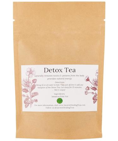 Detox Tea with Jamaican Kola Nut | Ancient Healing Loose Leaf Tea for Cleansing | 1 oz - Buy Online on GoSupps.com