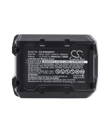 12.0V 4000mAh 3520 584932 3526 L1230R 954932 L1215 4932 L1240 L1230 L1220 L1215R Battery Replacement is BSS 12C BSS12C BS 12C BTS 12C BWS12 BWS12CBWS BWS 12C BSB 12C BS12C2 BLL12C