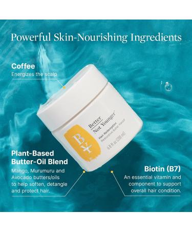 Better Not Younger Hair Redemption Restorative Butter Masque 6.8 Fl OZ - Nourishing Hair Treatment - Buy Online on GoSupps.com