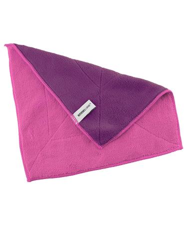 Kochblume Microfibre Cloth Set 5 Pieces Premium Microfibre Set in Colourful Box (Pink/Purple)