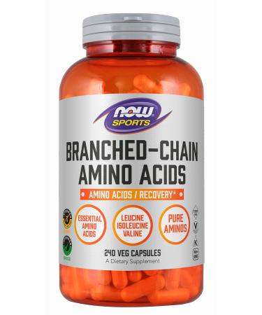 Now Foods Sports Branched-Chain Amino Acids 240 Capsules