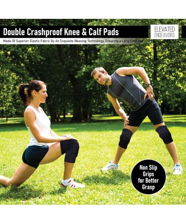 Buy Premium Foam Padded Knee Brace for Sports | Gym Yoga Basketball Volleyball - Comfortable Compression Support - Buy Online on GoSupps.com