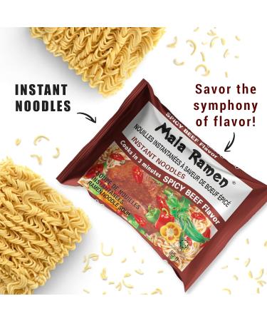 Club Supreme Ramen Instant Noodle - Spicy Beef Noodles 85G (Pack of 12) 1.02 Kg - Cooks In 3 Minutes White - Buy Online on GoSupps.com