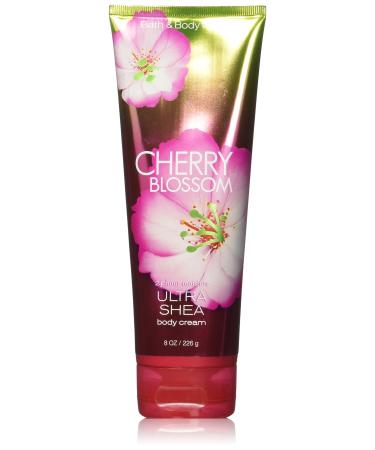 CHERRY BLOSSOM Signature Collection Ultra Shea Body Cream 8 oz / 226 g Floral 8 Ounce (Pack of 1) - Buy Online on GoSupps.com