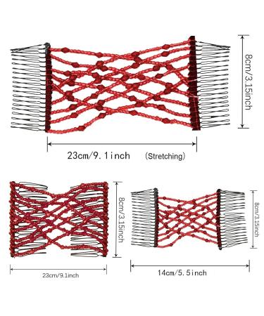 Lushype 5-Piece Magical Hair Accessories Set | Pearl Hair Comb Elastic Clips & Stylish Hairpise for Women & Girls - Perfect for Thick & Thin Hair - Buy Online on GoSupps.com