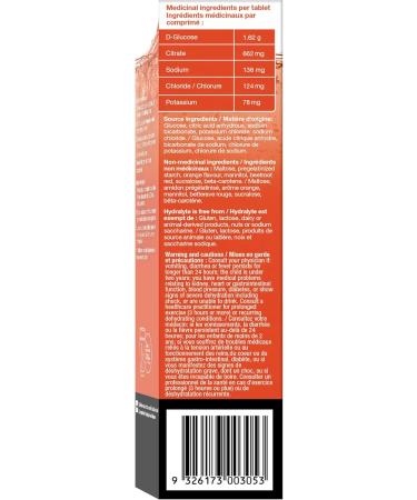 Hydralyte Electrolyte Tablets | Blood Orange Flavored Electrolytes | Pre-Workout and Post-Workout Hydration Solution to Enhance Performance and Maximize Recovery | (2 Tablets per Serving 40 Count) Blood Orange Tablets - Buy Online on GoSupps.com