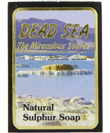 (Pack Of 3) Natural Sulphur Soap | MALKI DEAD SEA SOAPS - 100% Na - Buy Online on GoSupps.com