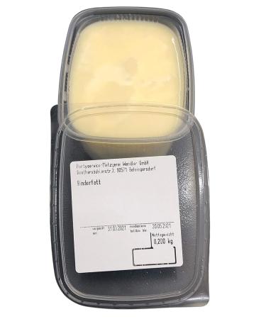 Organic Beef Tallow 200g - Premium Artisan Butcher Shop in Franconia | Pure Beef Fat for Cooking & Baking - Buy Online on GoSupps.com