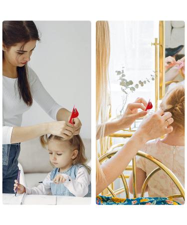 3pc Hair Elastic Bands Remover Set - Easy Hairband Cutter for Girls, Kids, Toddlers - Yellow Green Red - Buy Online on GoSupps.com