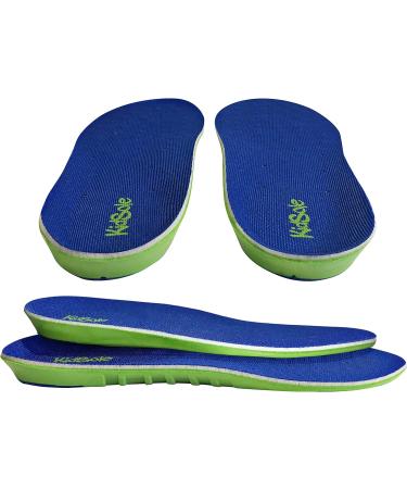 KidSole Memory Foam Sport Plus Insoles for Active Kids | Arch Support and Comfort | Extra Memory Foam Top Layer | (24 CM) Kids Size 3-6 - Buy Online on GoSupps.com