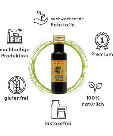 Premium Cold Pressed Black Cumin Oil (Nigella Sativa) - 500ml from Egypt | International Shipping - Buy Online on GoSupps.com