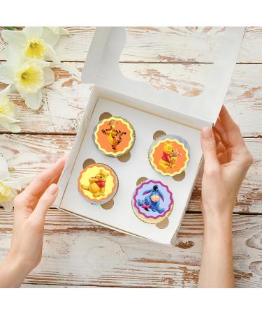 20 x Pre-Cut Winnie The Pooh Bear Edible Wafer Cupcake Toppers Cake Decoration Decor - Buy Online on GoSupps.com