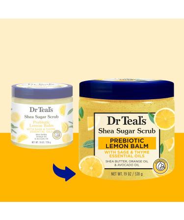 Dr Teal's Gommage au sucre de karit pr biotique m lisse 538 g M lisse aux huiles essentielles - Buy Online on GoSupps.com
