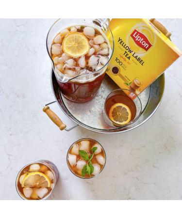 Lipton Yellow Label Tea Bags 100ct (Pack of 4) - Buy Online on GoSupps.com
