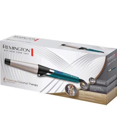 Remington CI86x8 Curling Iron - Large Curls & Natural Waves | Cone-Shaped 25-38mm | Coconut Therapy & UV Protection | LCD Display Up to 210C - Buy Online on GoSupps.com