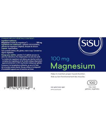 Magnesium 100 mg - Buy Online on GoSupps.com