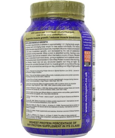 Nutrisport 90+ Protein 908g Strawberry - Premium Whey Protein Powder - Buy Online on GoSupps.com