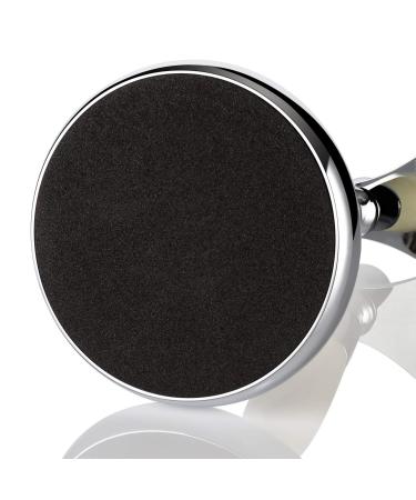 Miusco Natural Badger Hair Shaving Brush and Stand Set | Dark Chrome | Black | Compatible with Safety, Cartridge, & Disposable Razor - Buy Online on GoSupps.com