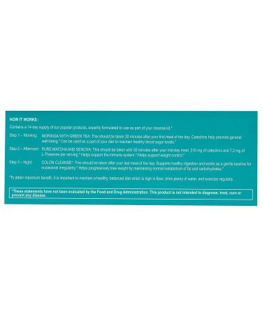 Hyleys 14-Day Cleanse Tea Kit - 42 Tea Bags for Detox & Wellness - Buy Online on GoSupps.com