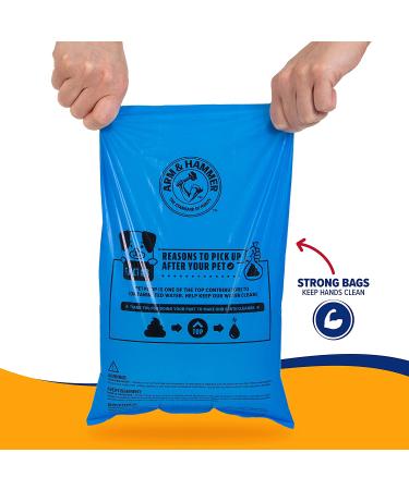 ARM & HAMMER Disposable Dog Waste Bag Refills - Easy Tear, Odor Control, Assorted Colors - Buy Online on GoSupps.com
