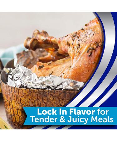 Reynolds Wrap Aluminum Foil - 30 Sq Ft, Pack of 2 - High-Quality Kitchen Essential - Buy Online on GoSupps.com